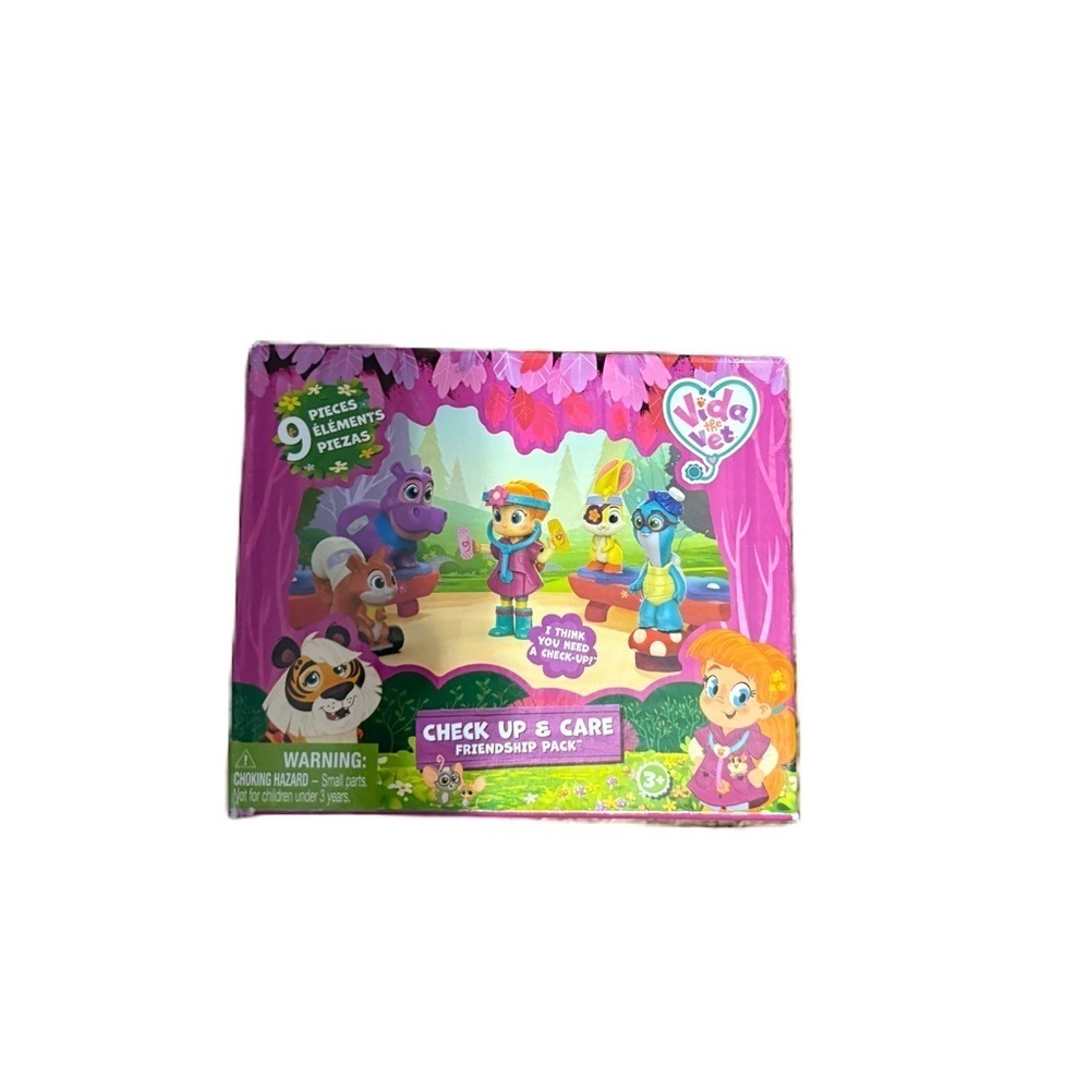 Vida the Vet Check Up & Care Friendship Pack Action Figure Set NEW